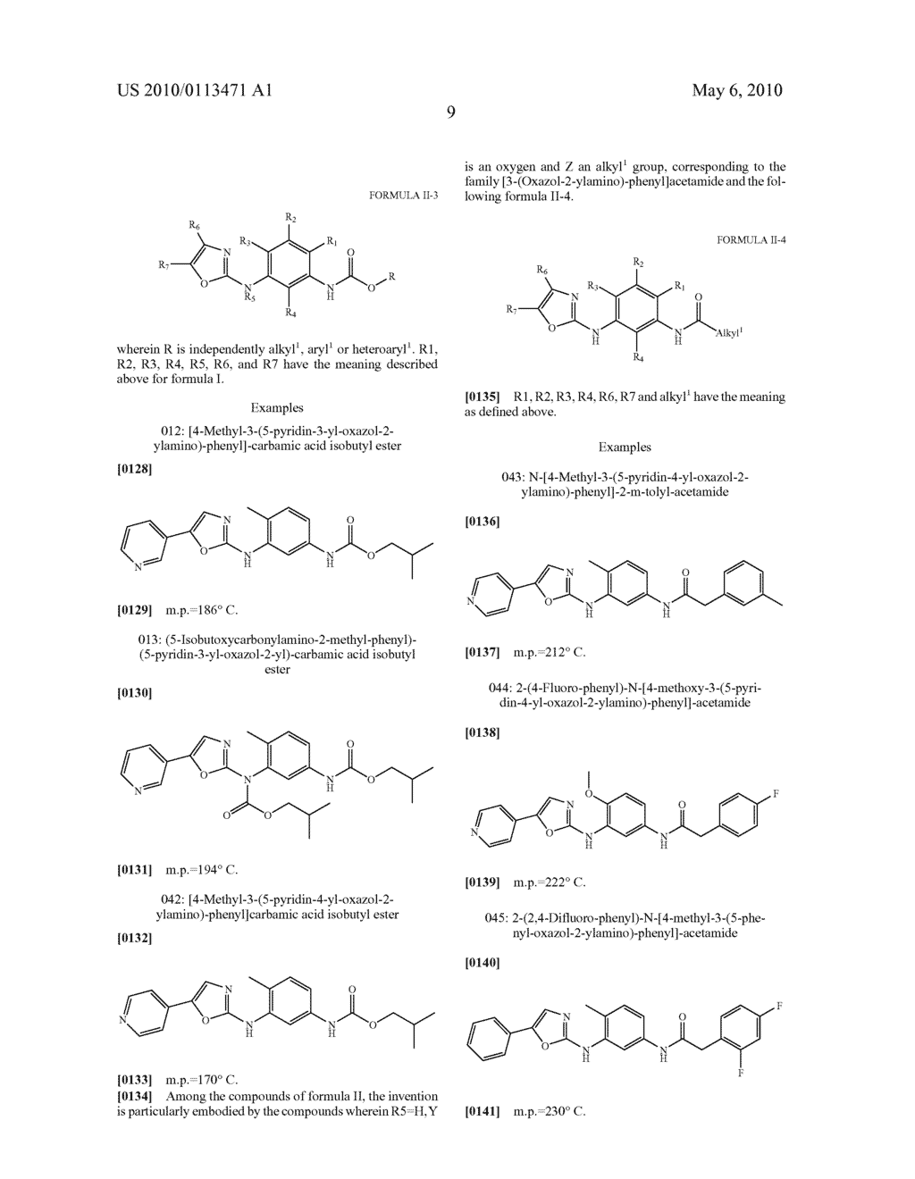 2-Aminoaryloxazole compounds as tyrosine kinase inhibitors - diagram, schematic, and image 10