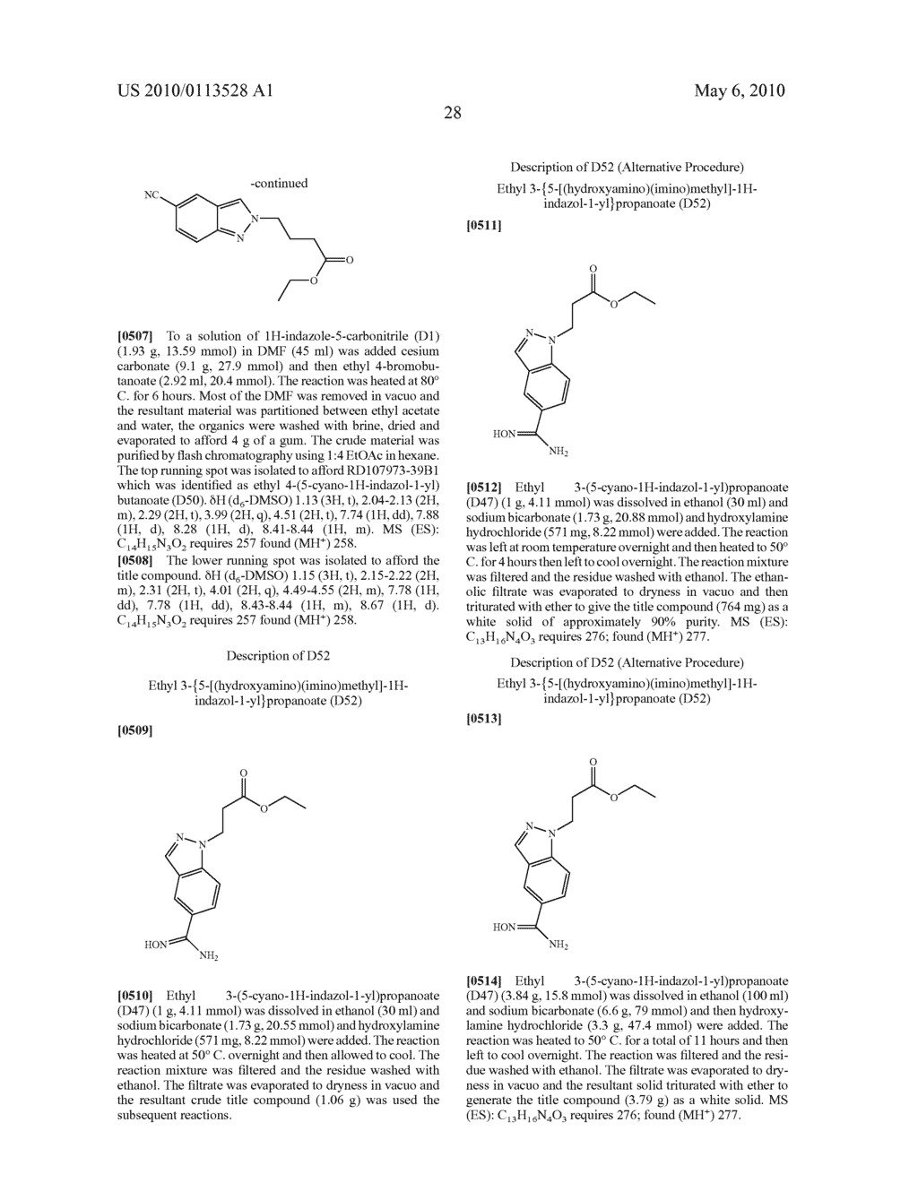 OXADIAZOLE SUBSTITUTED INDAZOLE DERIVATIVES FOR USE AS SPHINGOSINE 1-PHOSPHATE (S1P) AGONISTS - diagram, schematic, and image 29