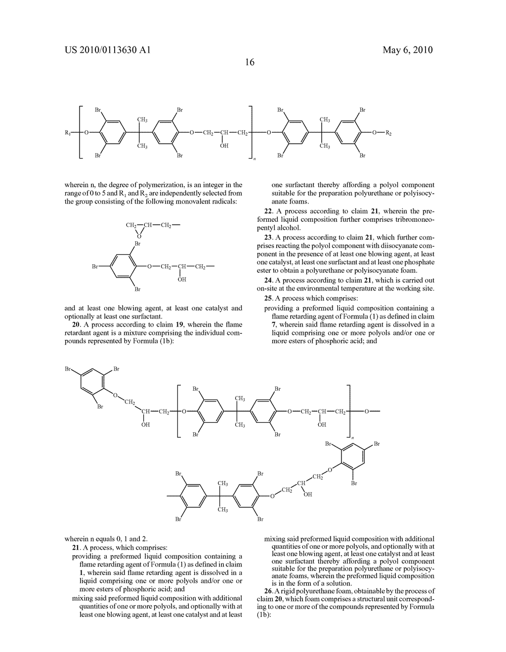 Flame retardant Composition - diagram, schematic, and image 17