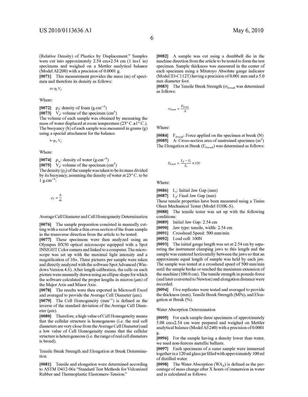 Flexible acrylic foam composition - diagram, schematic, and image 07