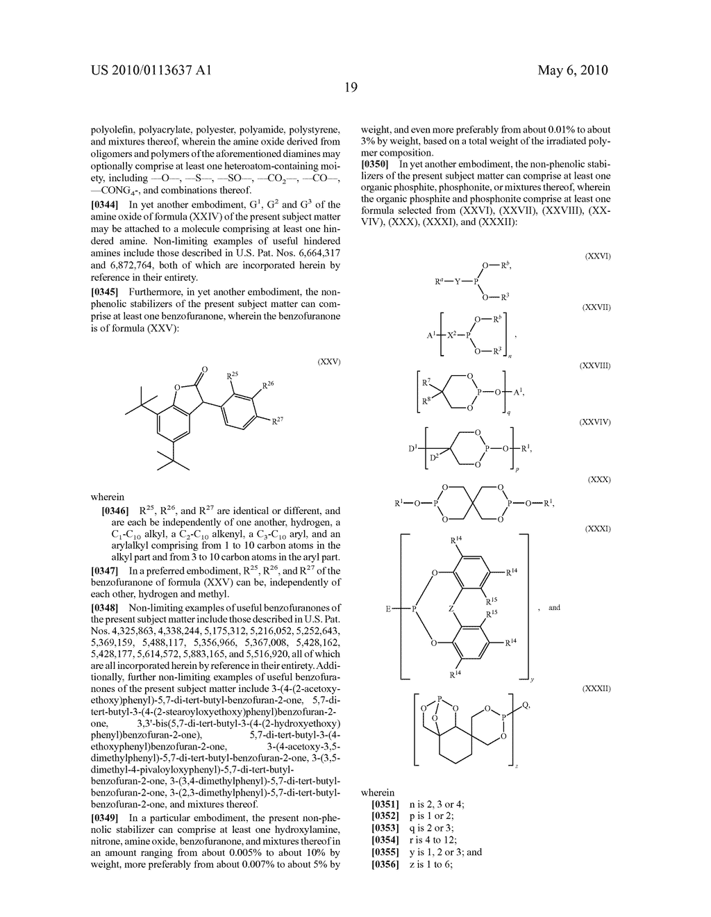 IRRADIATED POLYOLEFIN COMPOSITION COMPRISING A NON-PHENOLIC STABILIZER - diagram, schematic, and image 20