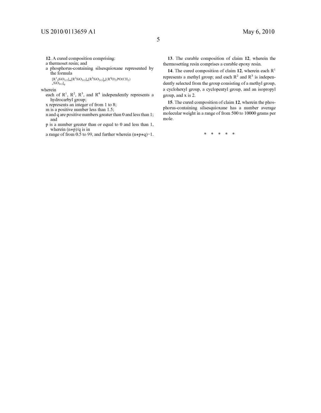 PHOSPHORUS-CONTAINING SILSESQUIOXANE DERIVATIVES AS FLAME RETARDANTS - diagram, schematic, and image 06