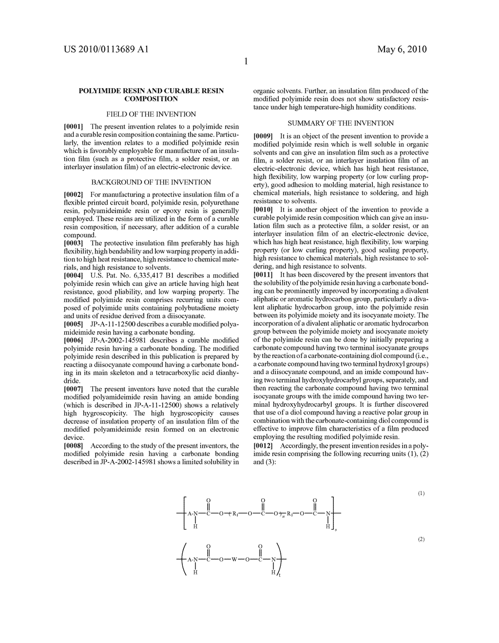 Polyimide Resin and Curable Resin Composition - diagram, schematic, and image 04