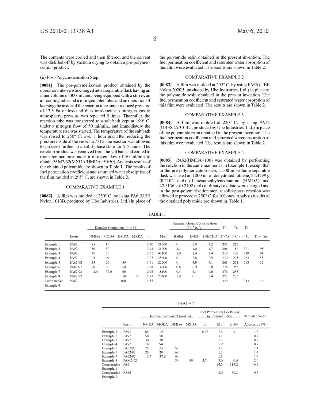 MOLDING MATERIAL FOR FUEL PARTS AND FUEL PART USING THE SAME - diagram, schematic, and image 07