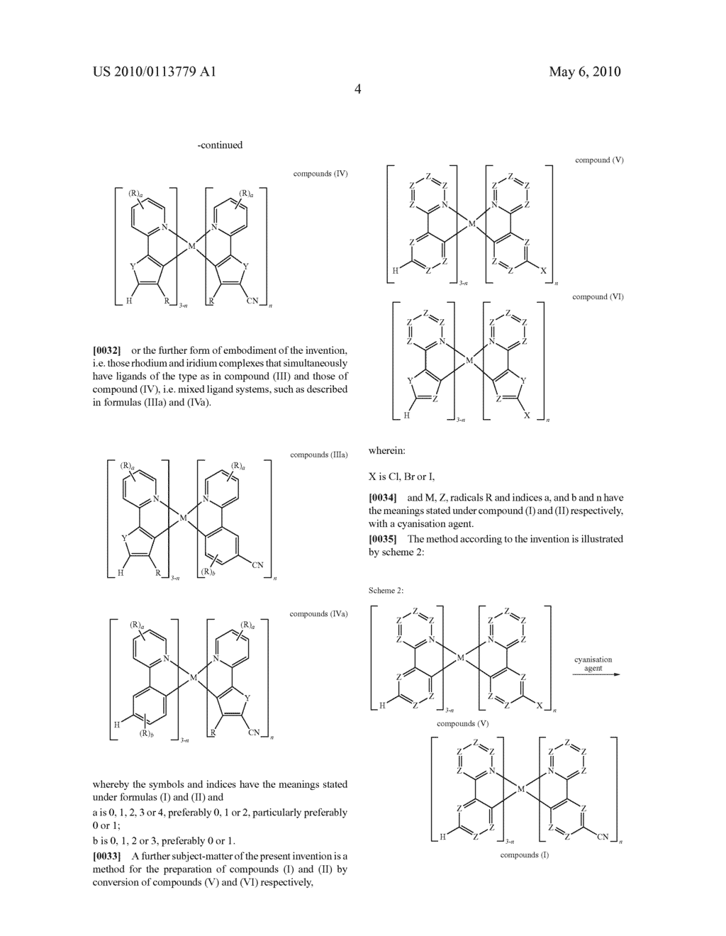 RHODIUM COMPLEXES AND IRIDIUM COMPLEXES - diagram, schematic, and image 07