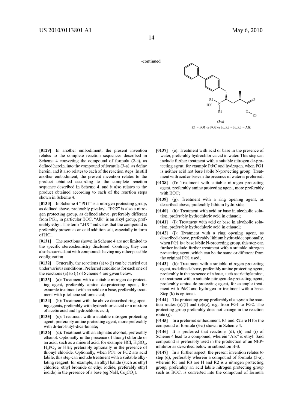 Process for preparing 5-biphenyl-4-amino-2-methyl pentanoic acid - diagram, schematic, and image 27