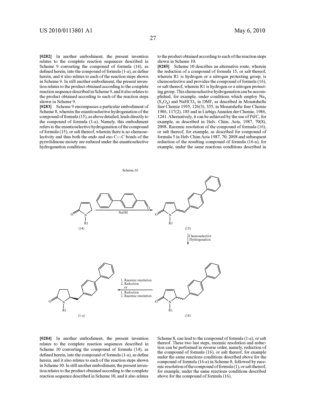 Process for preparing 5-biphenyl-4-amino-2-methyl pentanoic acid - diagram, schematic, and image 40