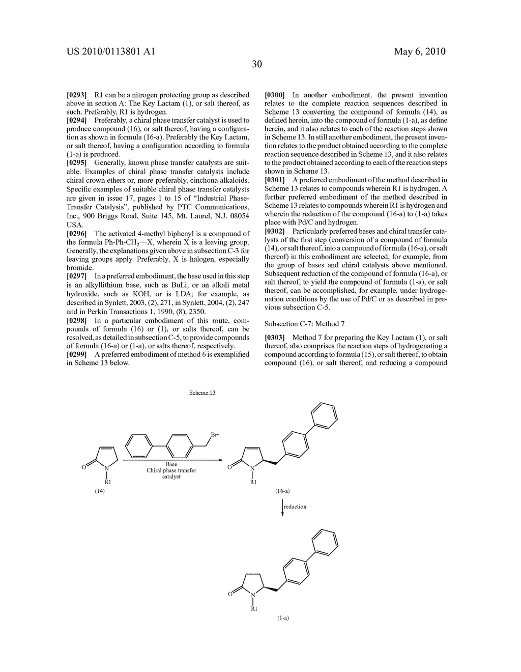 Process for preparing 5-biphenyl-4-amino-2-methyl pentanoic acid - diagram, schematic, and image 43