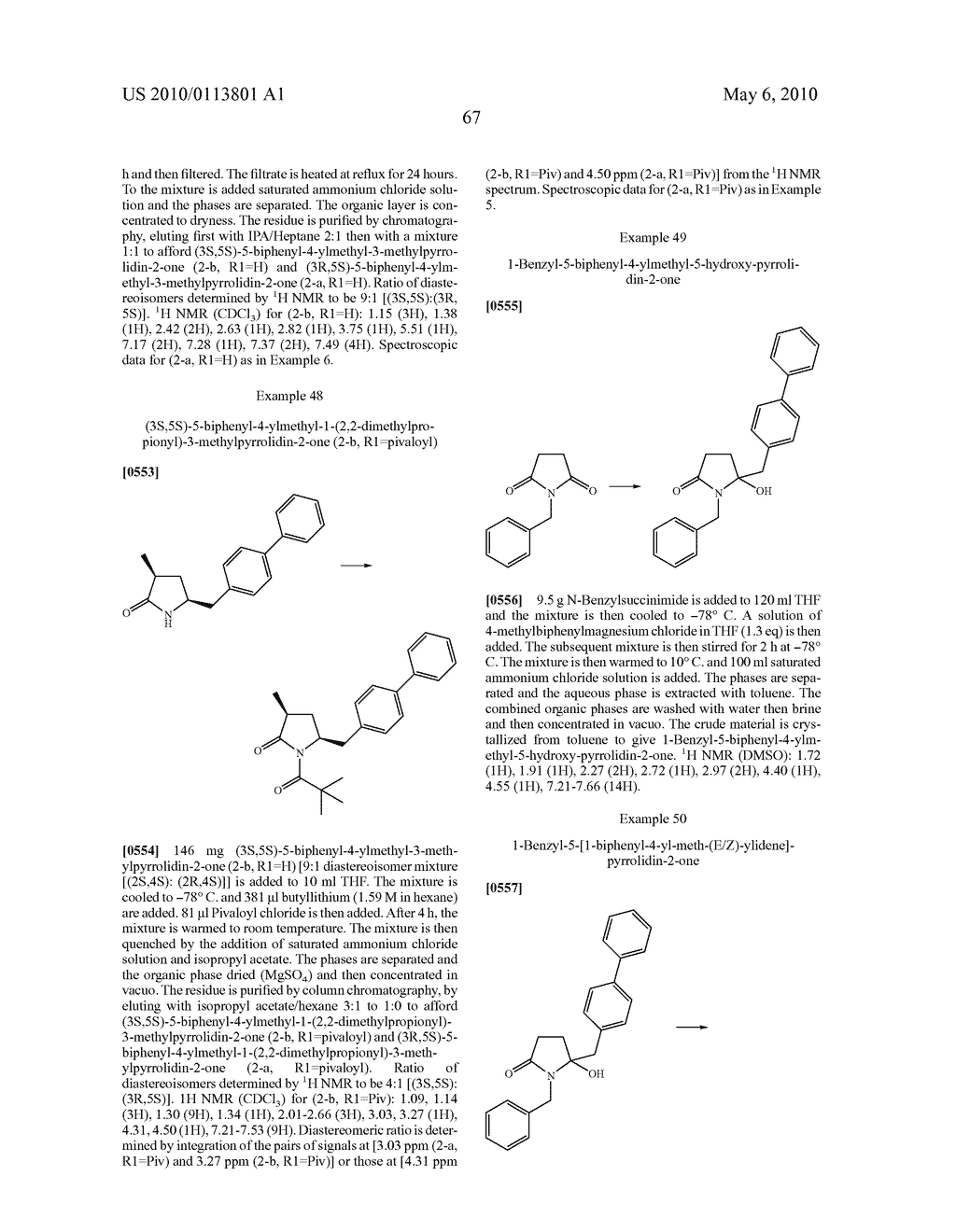 Process for preparing 5-biphenyl-4-amino-2-methyl pentanoic acid - diagram, schematic, and image 80