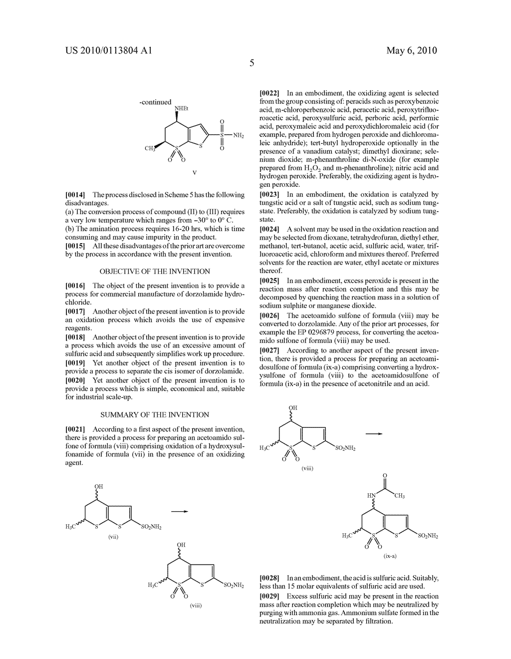 Process for Preparing Dorzolamide - diagram, schematic, and image 06