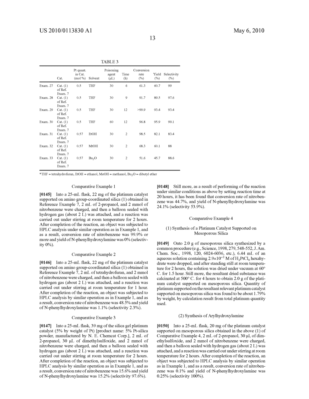 METHOD FOR PRODUCING ARYLHYDROXYLAMINE - diagram, schematic, and image 17