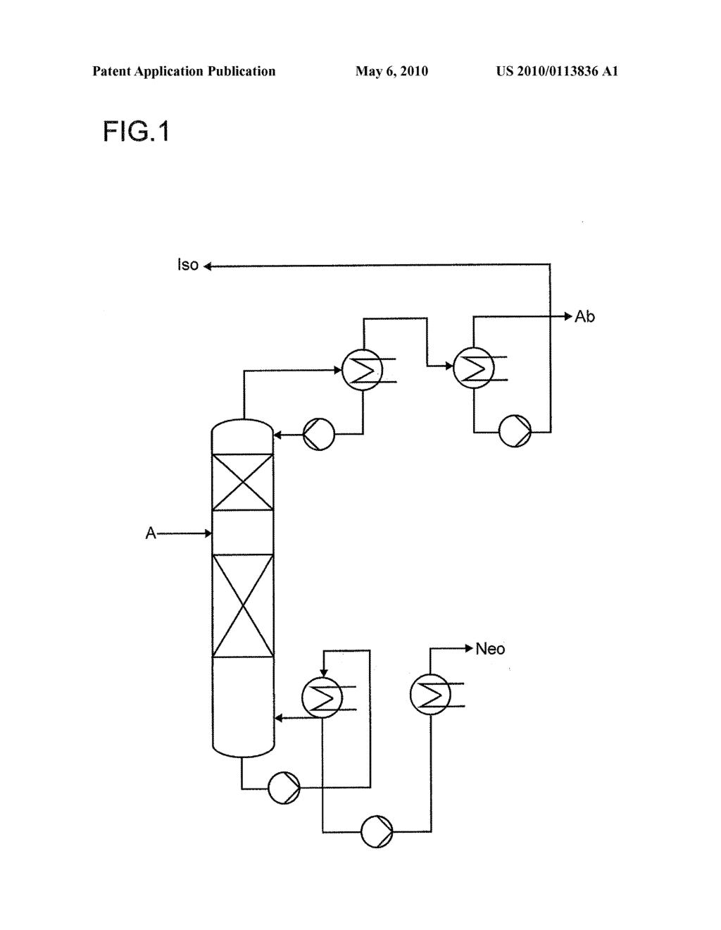 METHOD FOR PRODUCING HYDROXY PIVALIN ALDEHYDE AND NEOPENTYL GLYCOL - diagram, schematic, and image 02