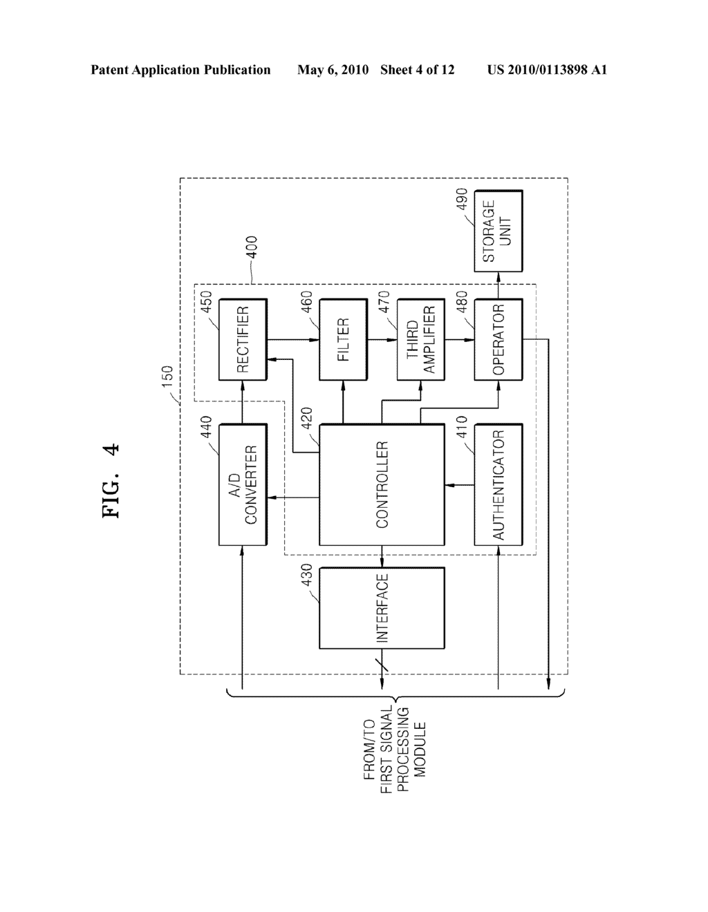 APPARATUS AND METHOD OF PROCESSING PLURALITY OF BIOLOGIC SIGNALS - diagram, schematic, and image 05