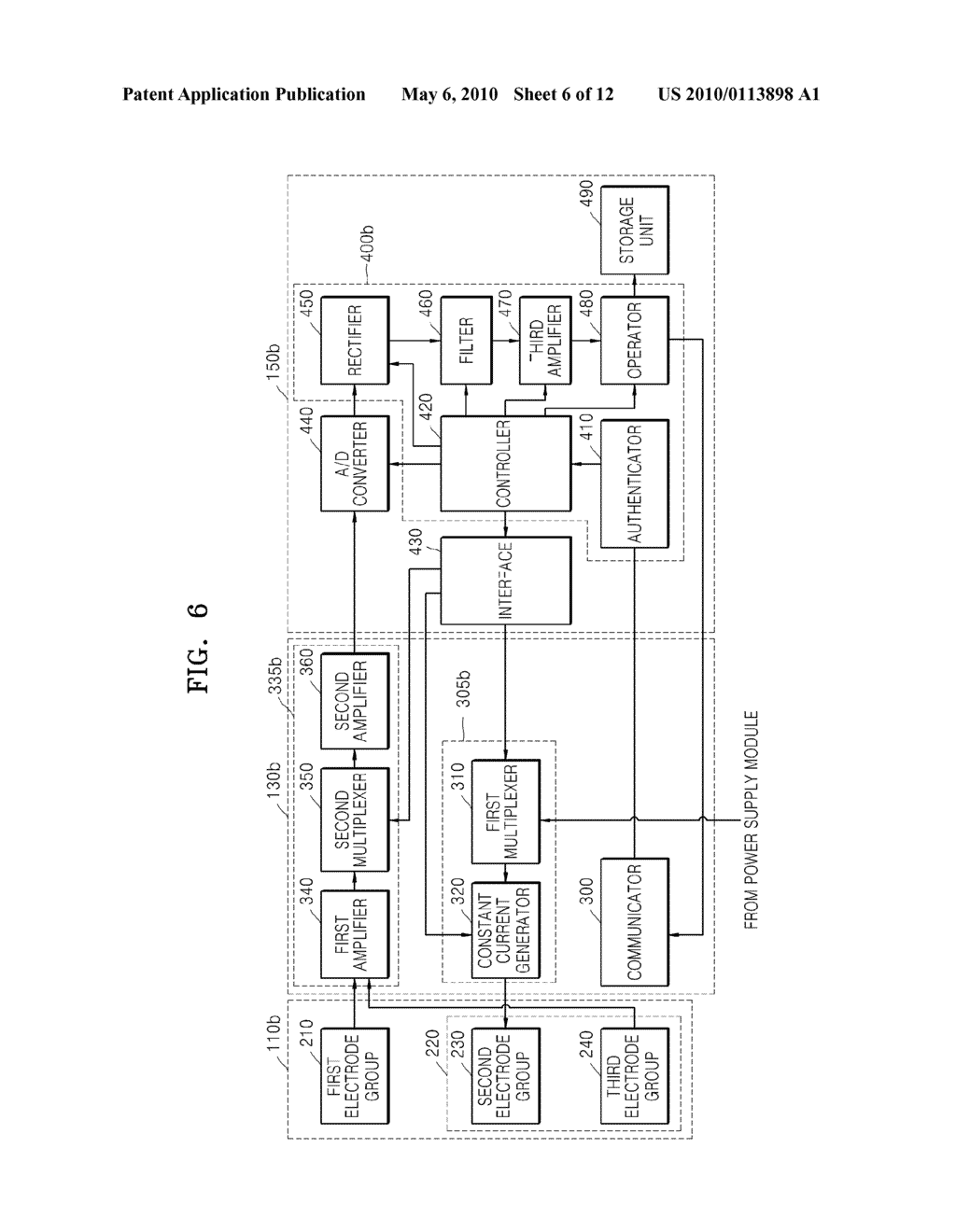 APPARATUS AND METHOD OF PROCESSING PLURALITY OF BIOLOGIC SIGNALS - diagram, schematic, and image 07