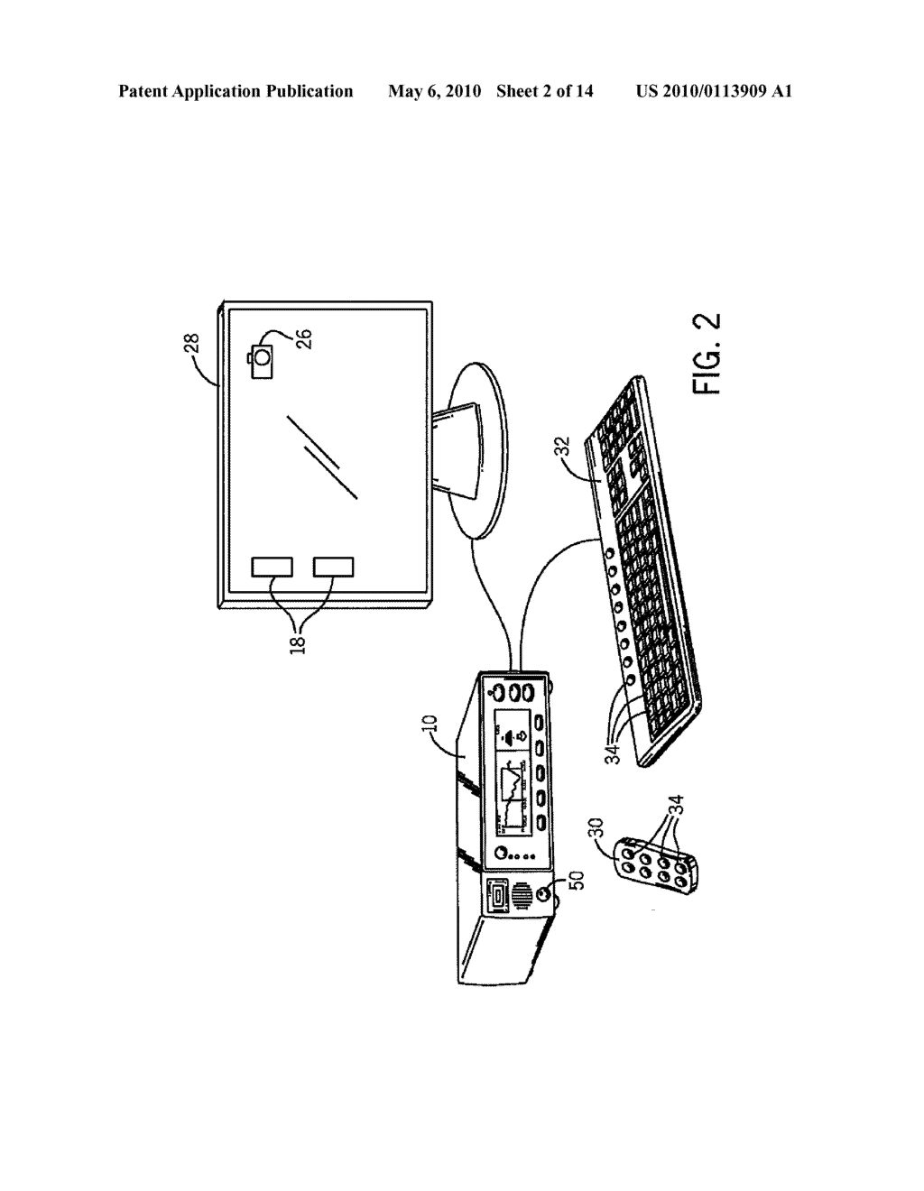 System And Method For Facilitating Observation Of Monitored Physiologic Data - diagram, schematic, and image 03