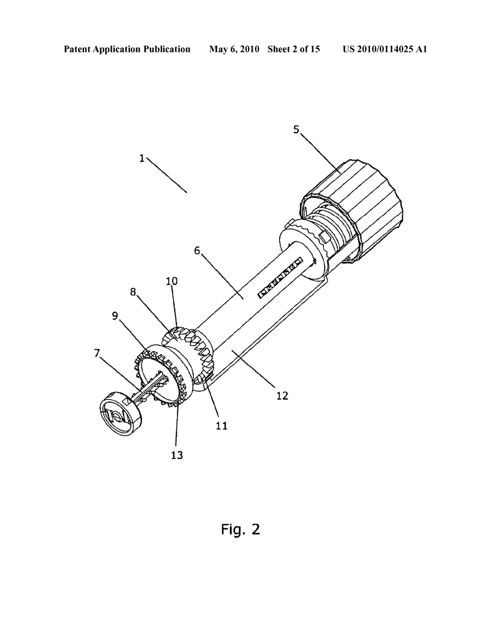 INJECTION DEVICE COMPRISING A LOCKING NUT - diagram, schematic, and image 03