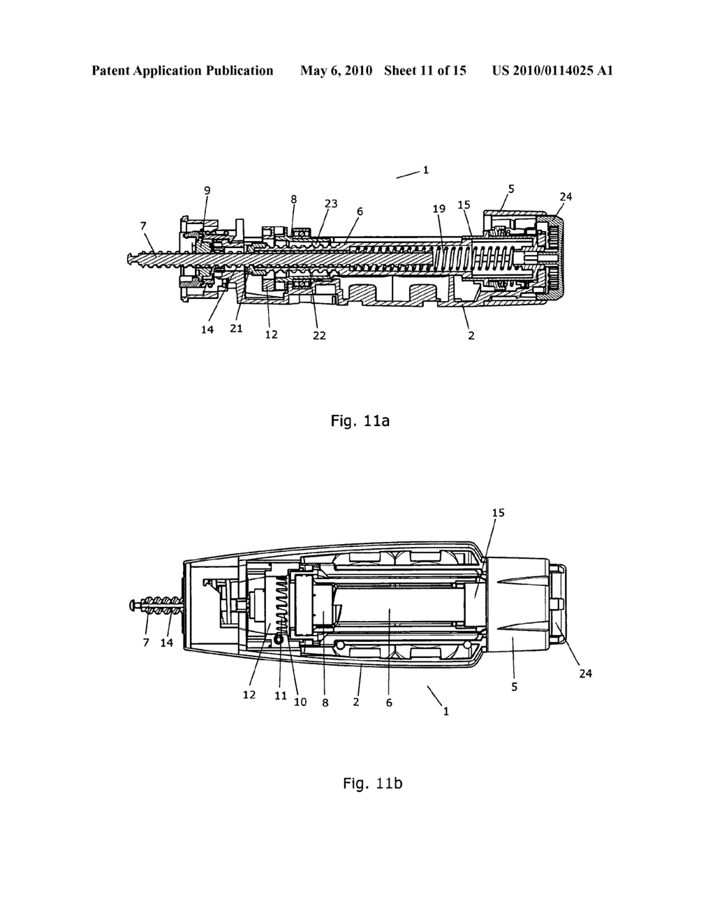 INJECTION DEVICE COMPRISING A LOCKING NUT - diagram, schematic, and image 12