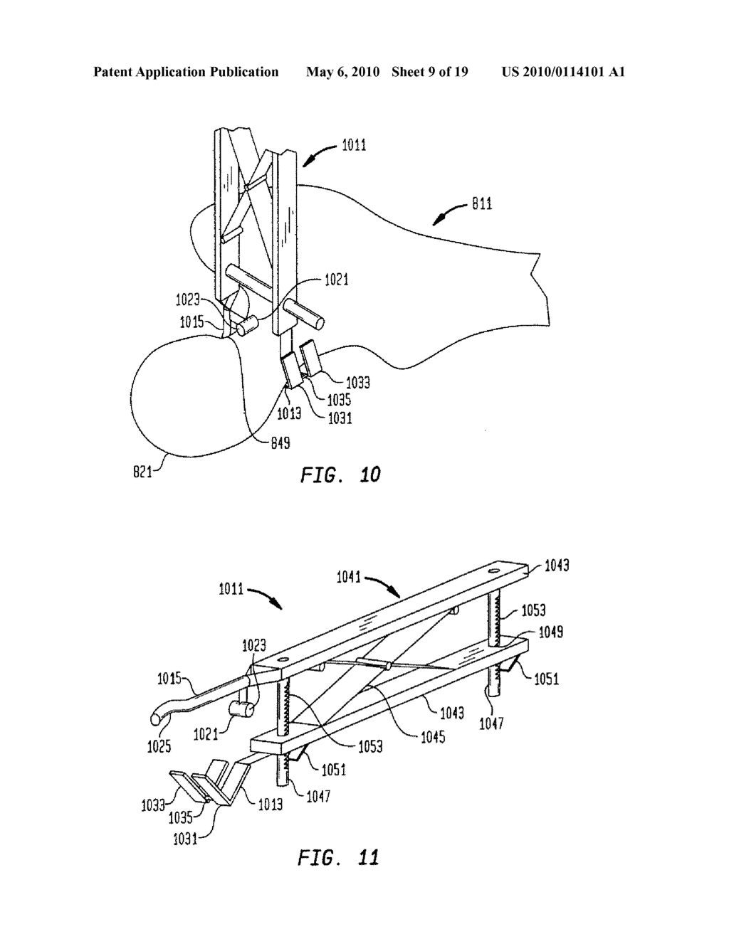 METHOD OF RESECTING A FEMORAL HEAD FOR IMPLANTATION OF A FEMORAL NECK FIXATION PROSTHESIS - diagram, schematic, and image 10