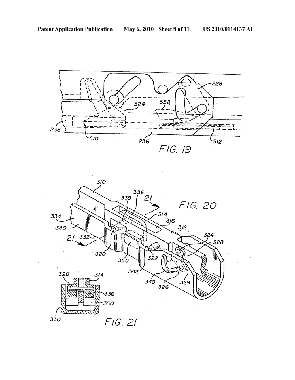 SURGICAL INSTRUMENT HAVING AN ARTICULATED JAW STRUCTURE AND A DETACHABLE KNIFE - diagram, schematic, and image 09