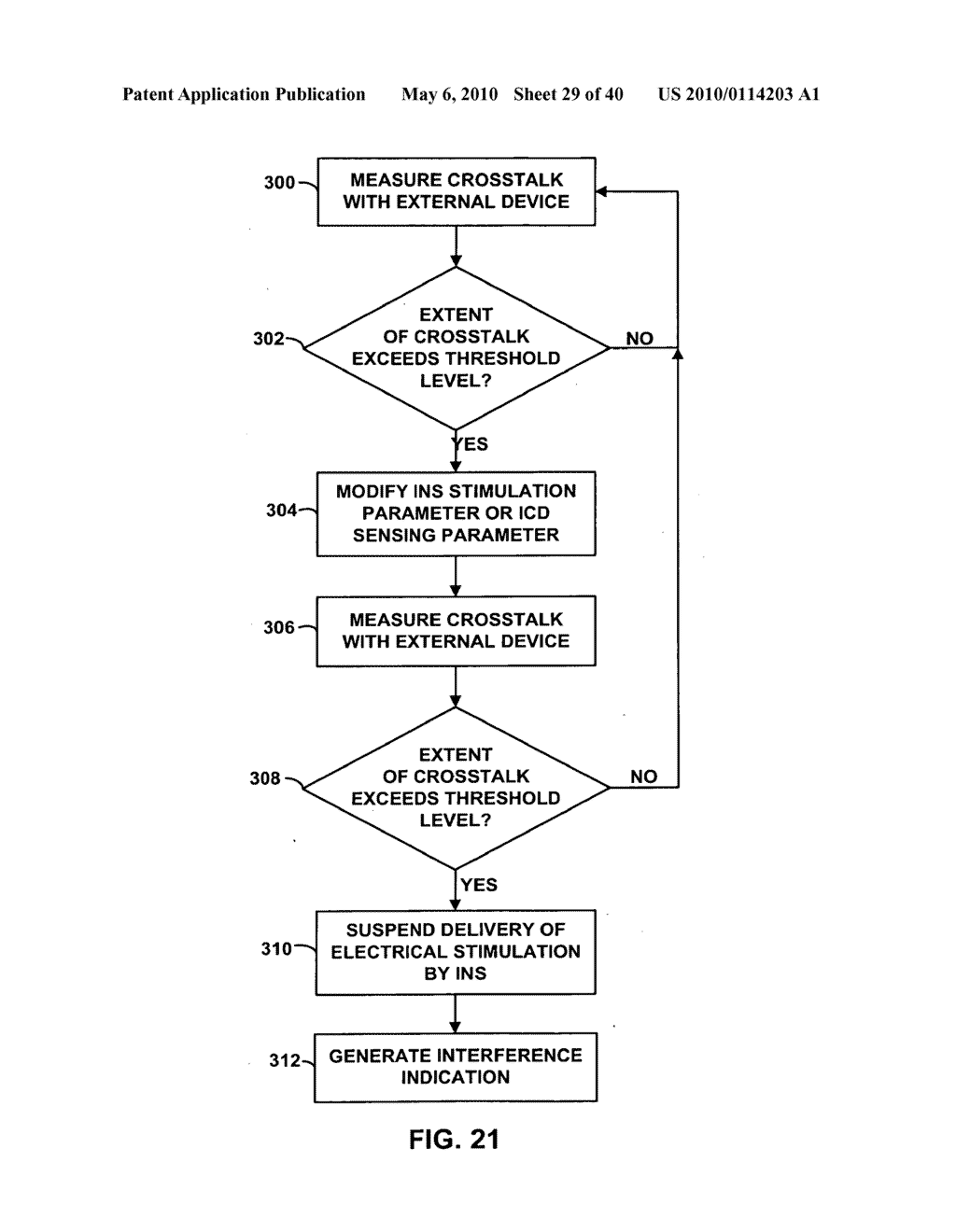 IMPLANTABLE MEDICAL DEVICE CROSSTALK EVALUATION AND MITIGATION - diagram, schematic, and image 30