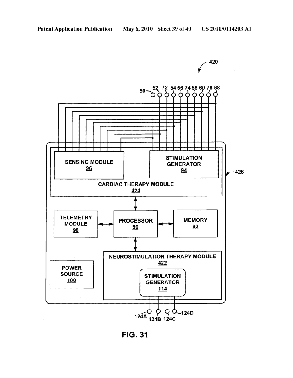 IMPLANTABLE MEDICAL DEVICE CROSSTALK EVALUATION AND MITIGATION - diagram, schematic, and image 40