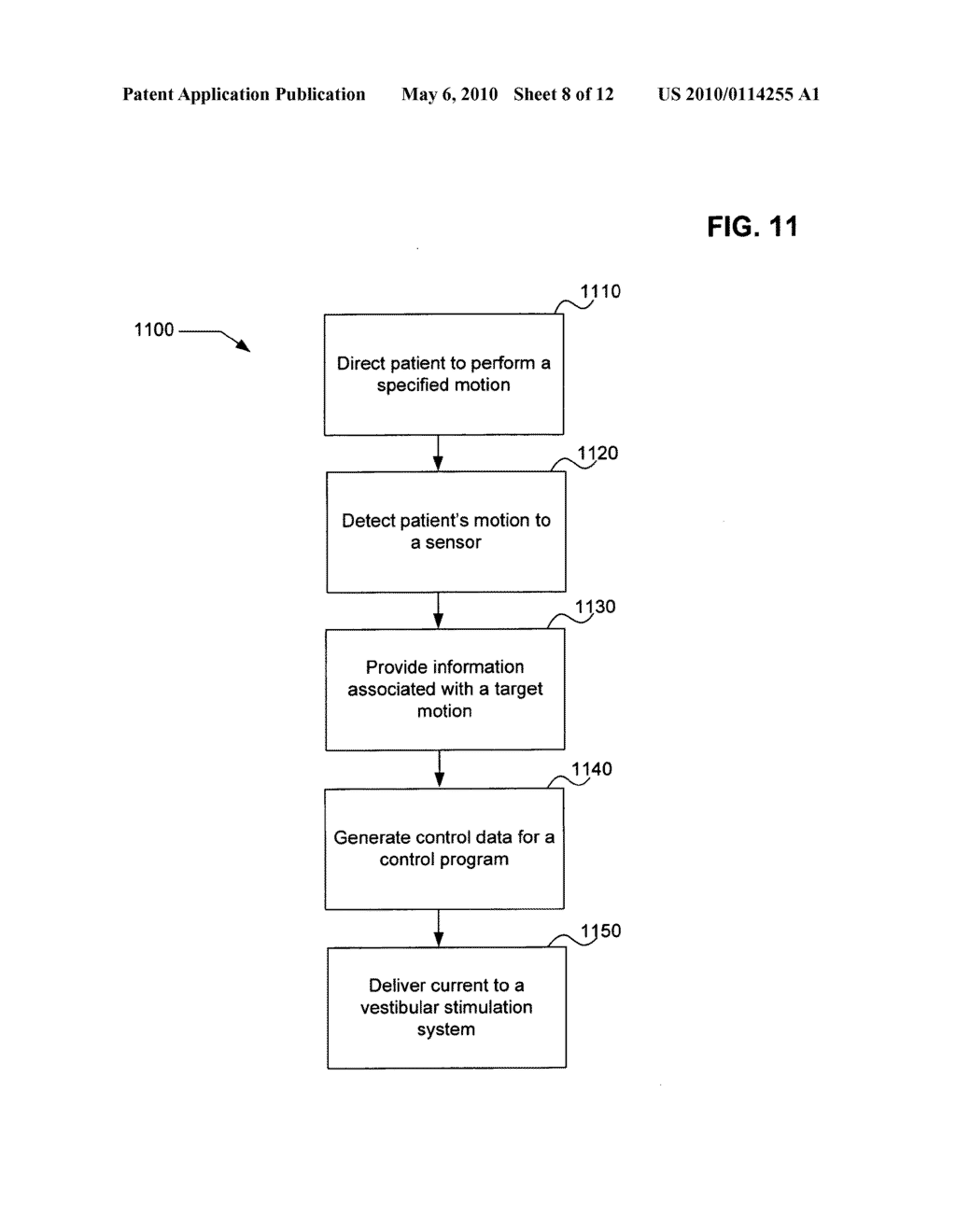 System for altering motional response to sensory input - diagram, schematic, and image 09