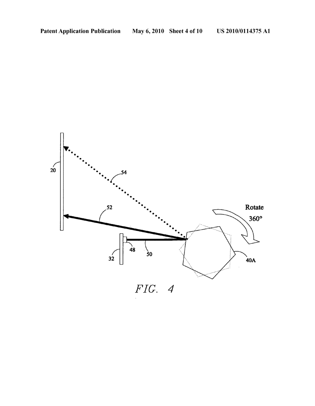 SYSTEM AND METHOD FOR VOLUMETRIC DISPLAY USING A SPINING MIRROR AND AN ORTHOGONALLY DEFLECTED LINEAR PICTURE ELEMENT SOURCE - diagram, schematic, and image 05