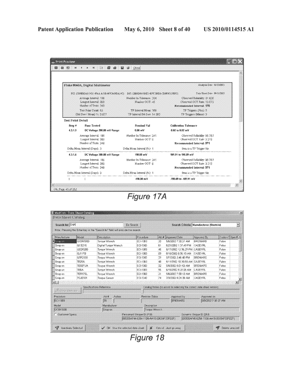 CALIBRATION PROCESS MANAGEMENT SYSTEM AND DATA STRUCTURE - diagram, schematic, and image 09