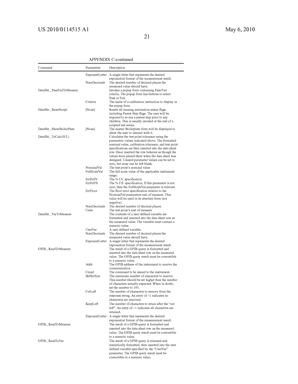 CALIBRATION PROCESS MANAGEMENT SYSTEM AND DATA STRUCTURE - diagram, schematic, and image 62