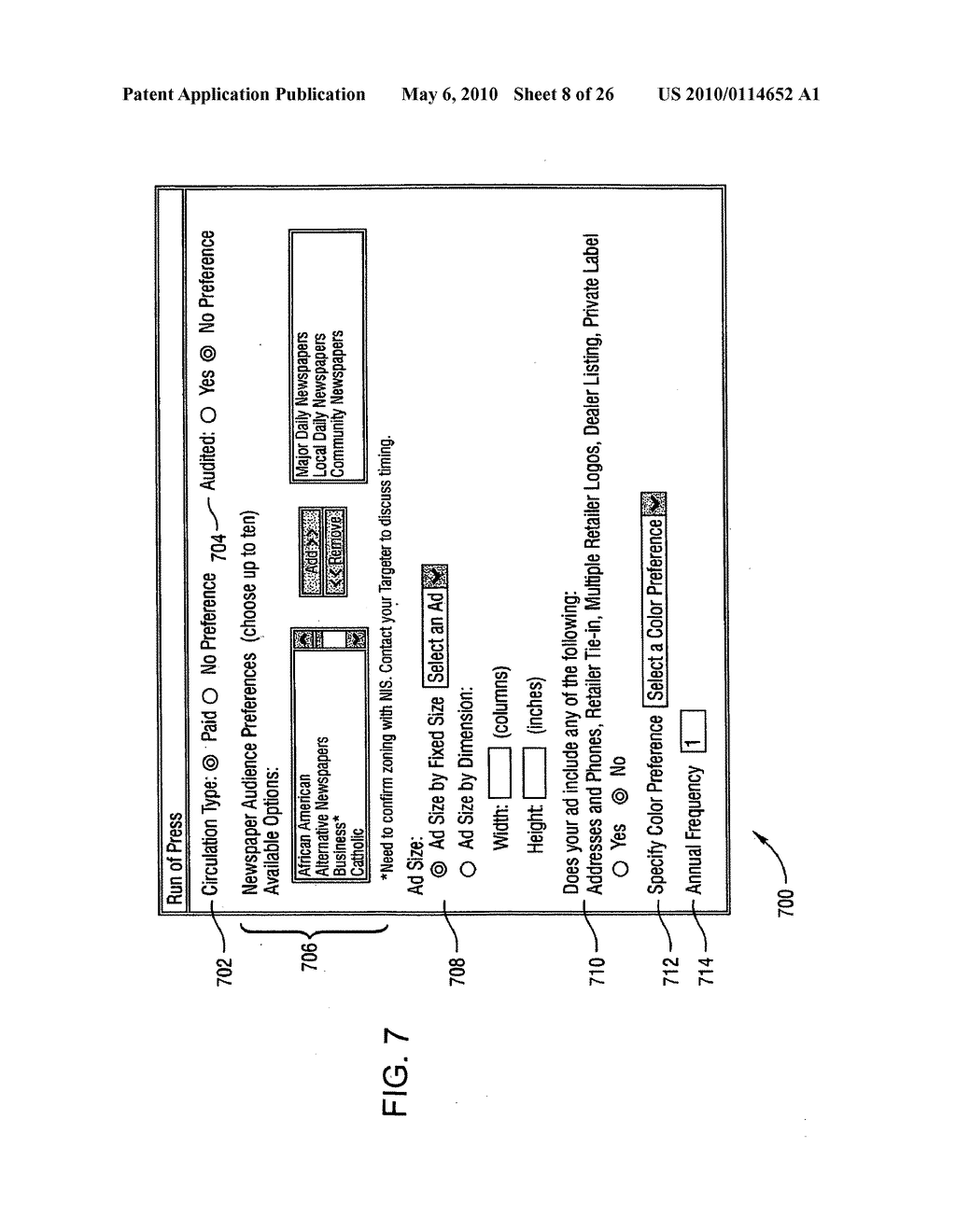 COMPUTER-IMPLEMENTED, AUTOMATED MEDIA PLANNING METHOD AND SYSTEM - diagram, schematic, and image 09