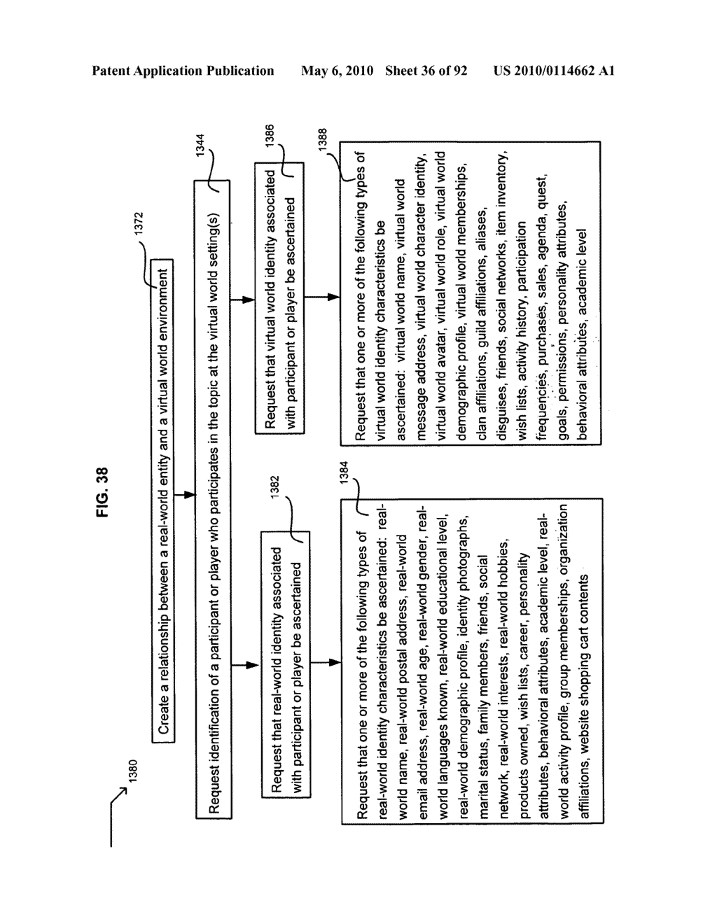 Real-world profile data for making virtual world contacts - diagram, schematic, and image 37