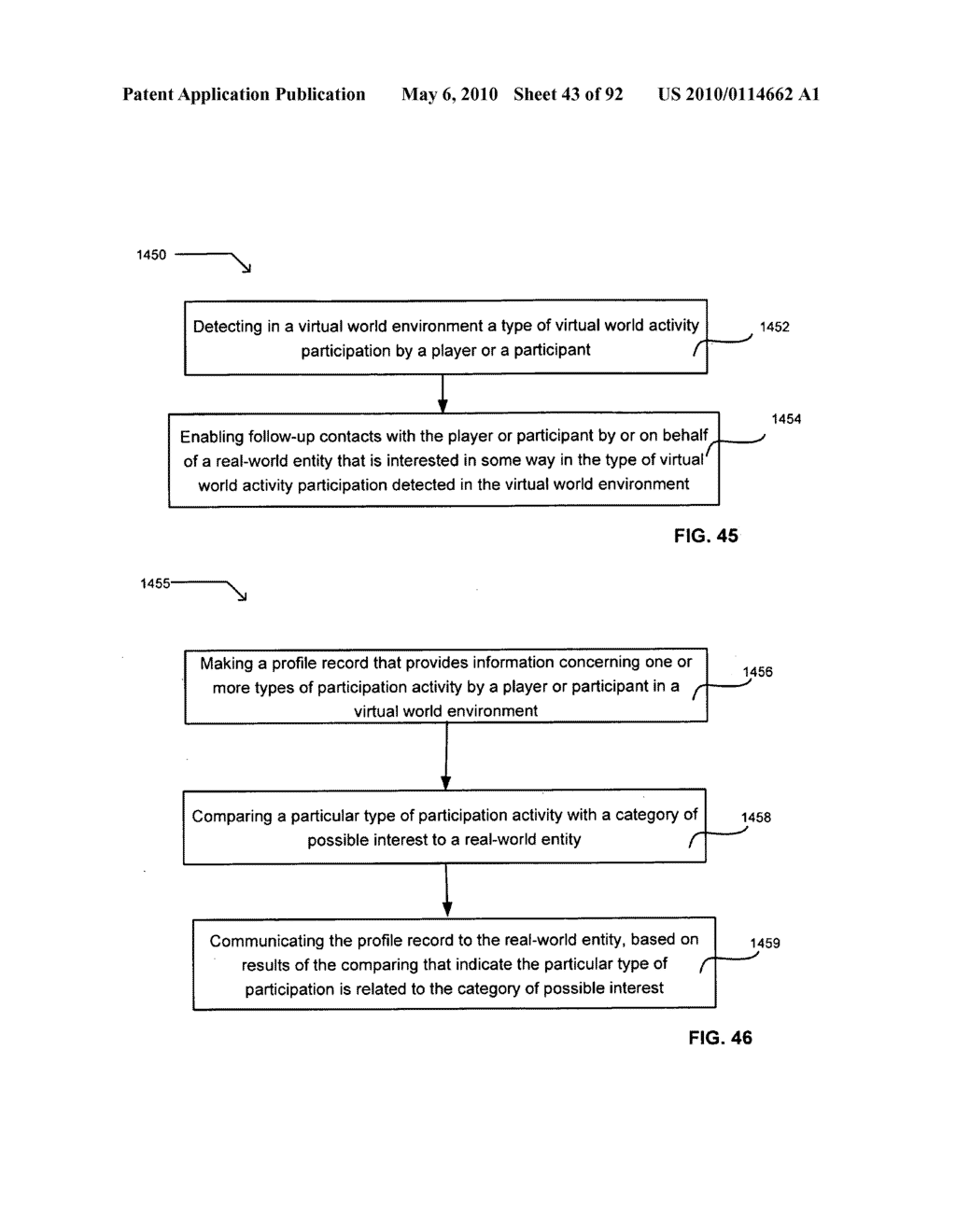 Real-world profile data for making virtual world contacts - diagram, schematic, and image 44