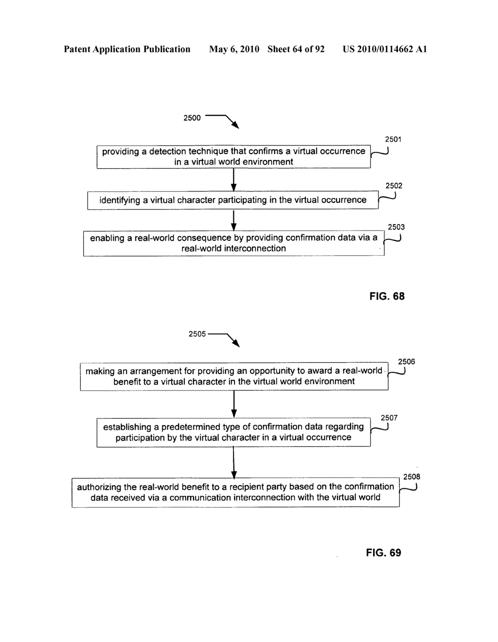 Real-world profile data for making virtual world contacts - diagram, schematic, and image 65