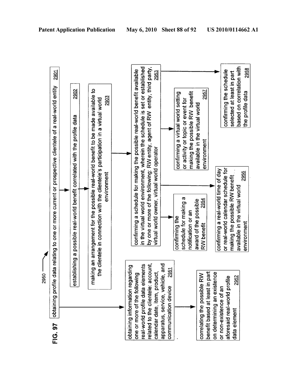 Real-world profile data for making virtual world contacts - diagram, schematic, and image 89