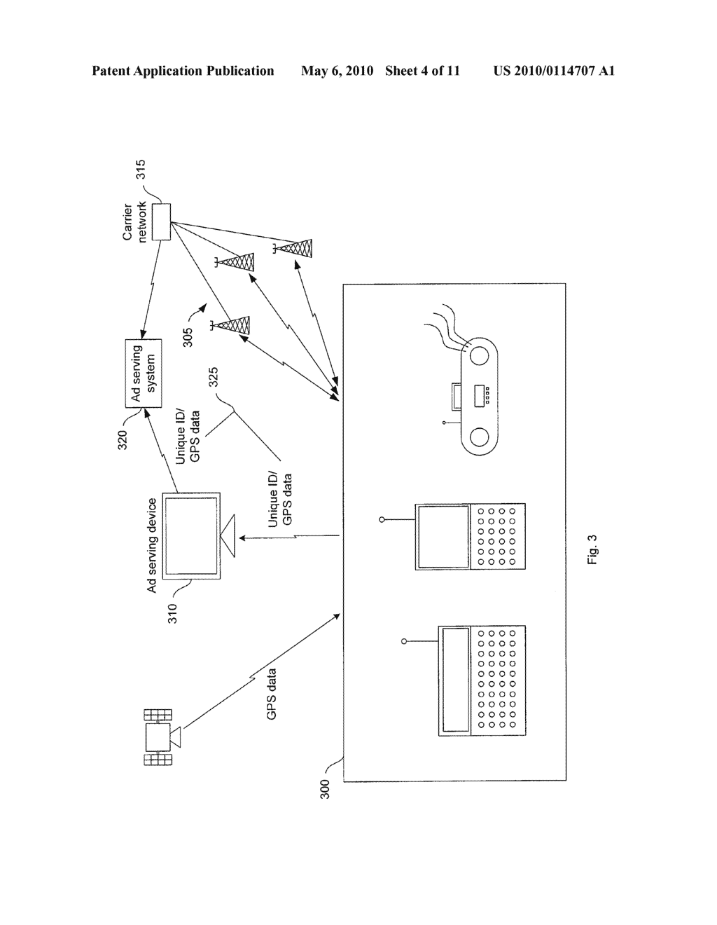 REAL-TIME DISTRIBUTION OF TARGETED ADVERTISEMENT AND SPONSORED CONTENT - diagram, schematic, and image 05