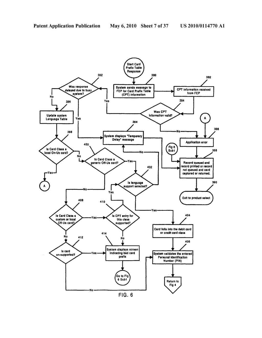 Global Method and System For Providing Enhanced Transactional Functionality Through a Customer Terminal - diagram, schematic, and image 08