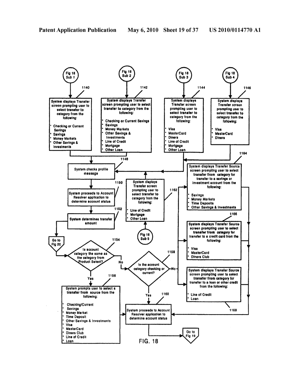 Global Method and System For Providing Enhanced Transactional Functionality Through a Customer Terminal - diagram, schematic, and image 20