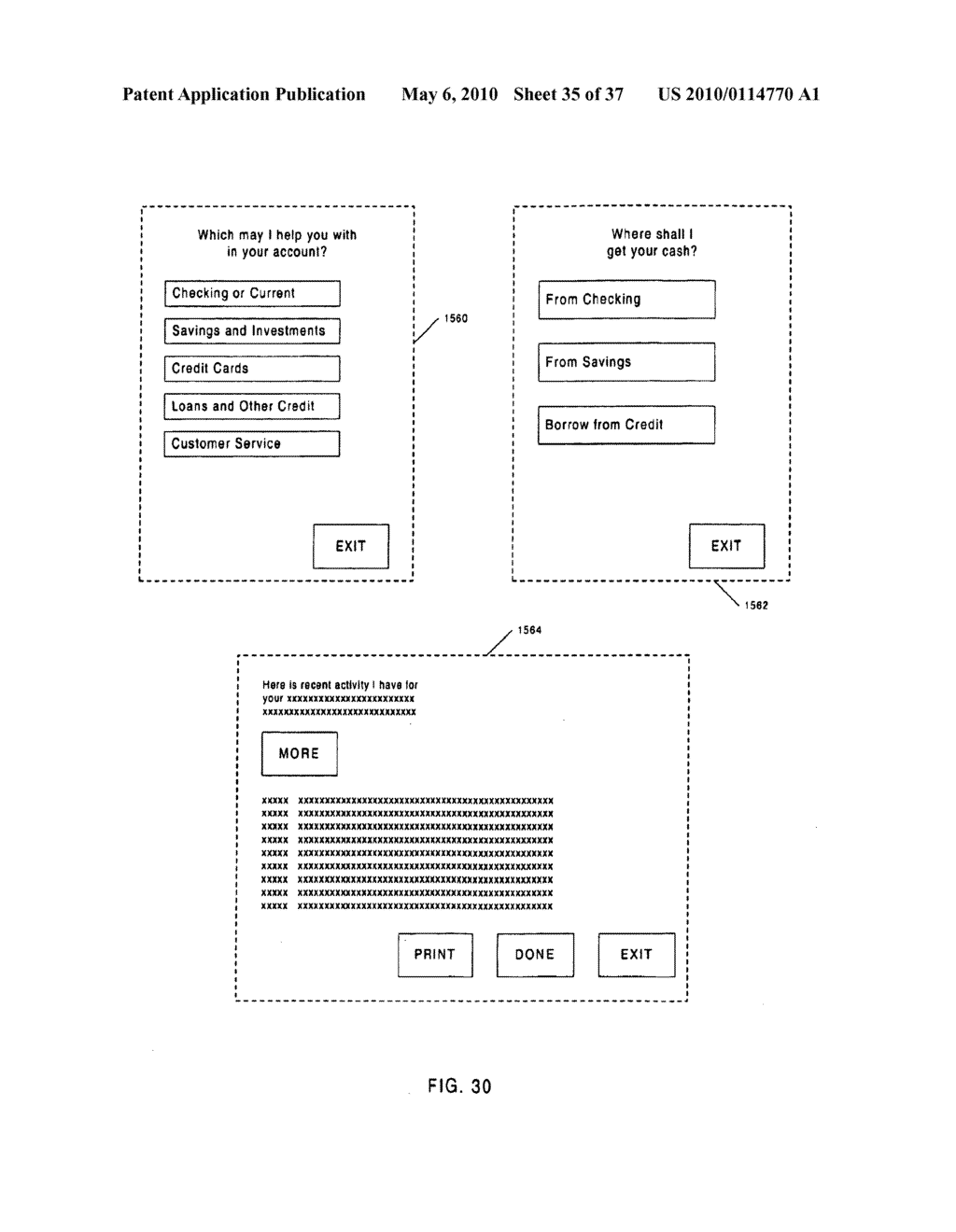 Global Method and System For Providing Enhanced Transactional Functionality Through a Customer Terminal - diagram, schematic, and image 36