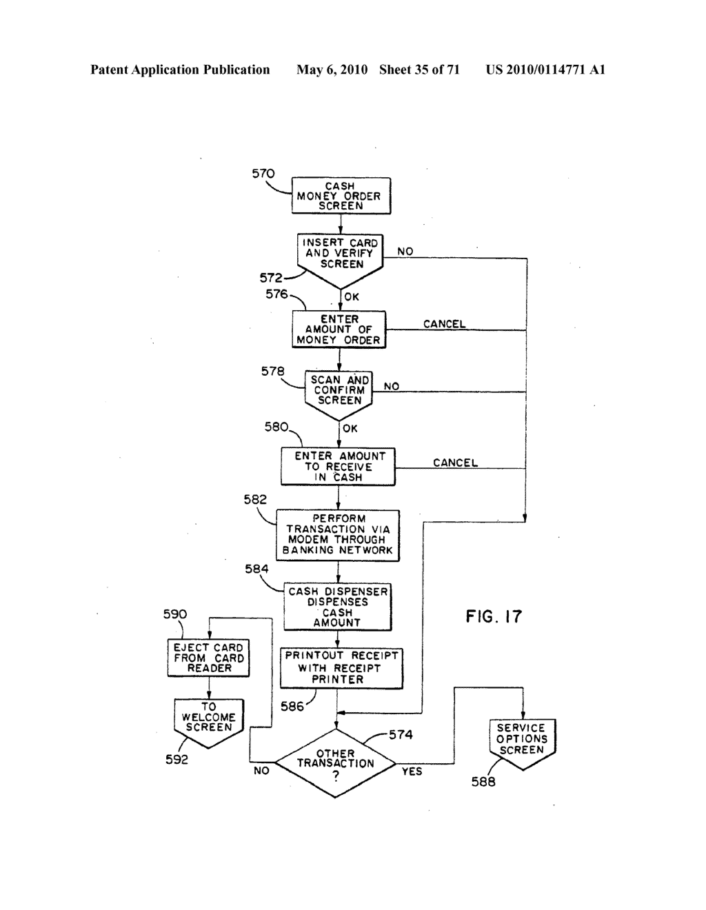 AUTOMATED DOCUMENT CASHING SYSTEM - diagram, schematic, and image 36