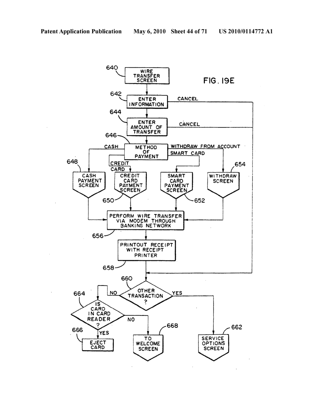 AUTOMATED DOCUMENT CASHING SYSTEM - diagram, schematic, and image 45