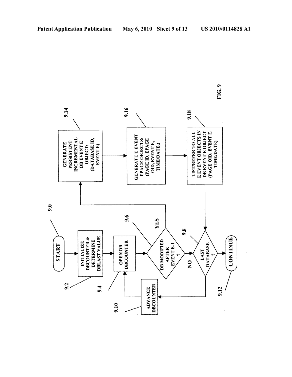 Method, system and computer-readable media for backing up information contained in a database - diagram, schematic, and image 10