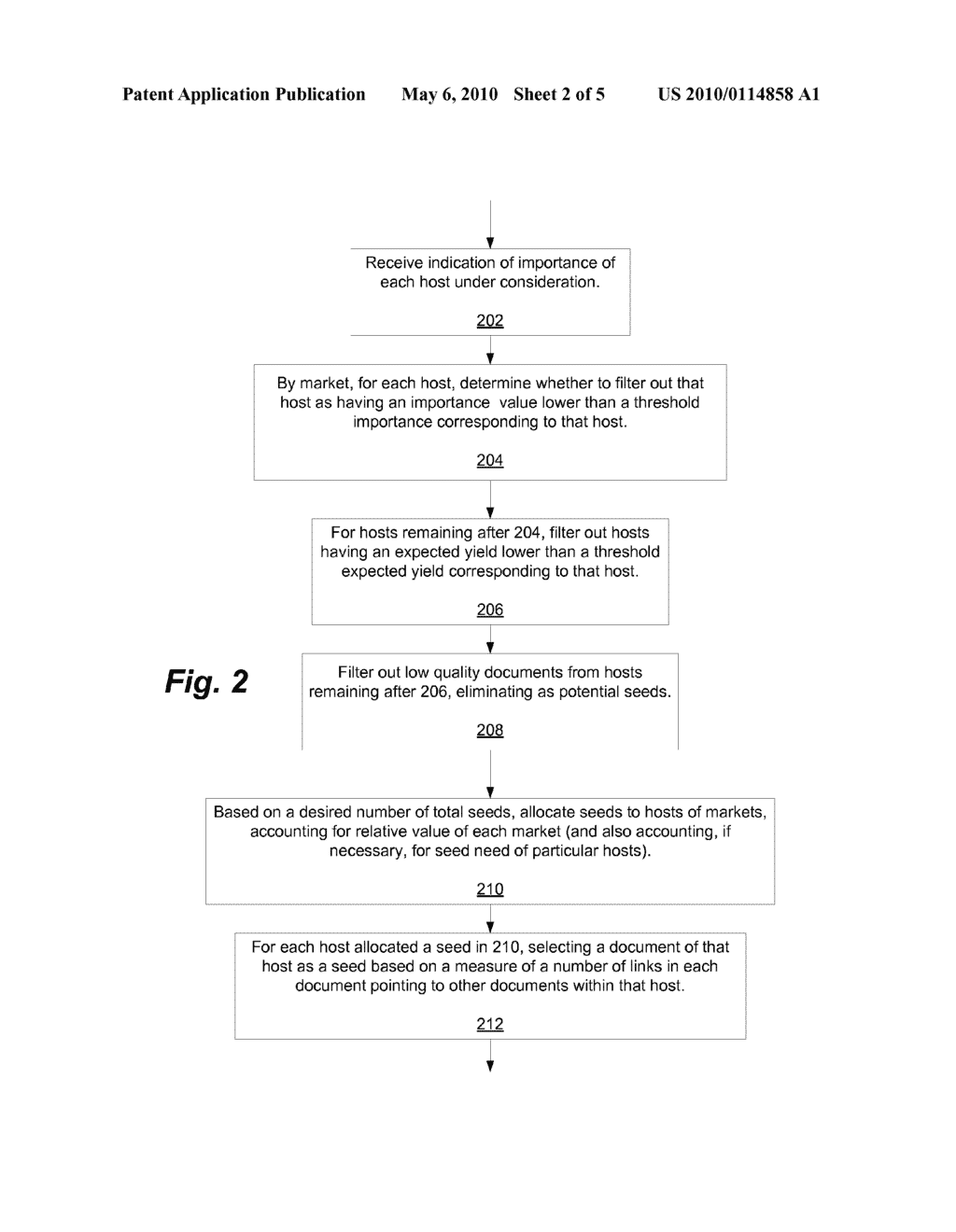 HOST-BASED SEED SELECTION ALGORITHM FOR WEB CRAWLERS - diagram, schematic, and image 03