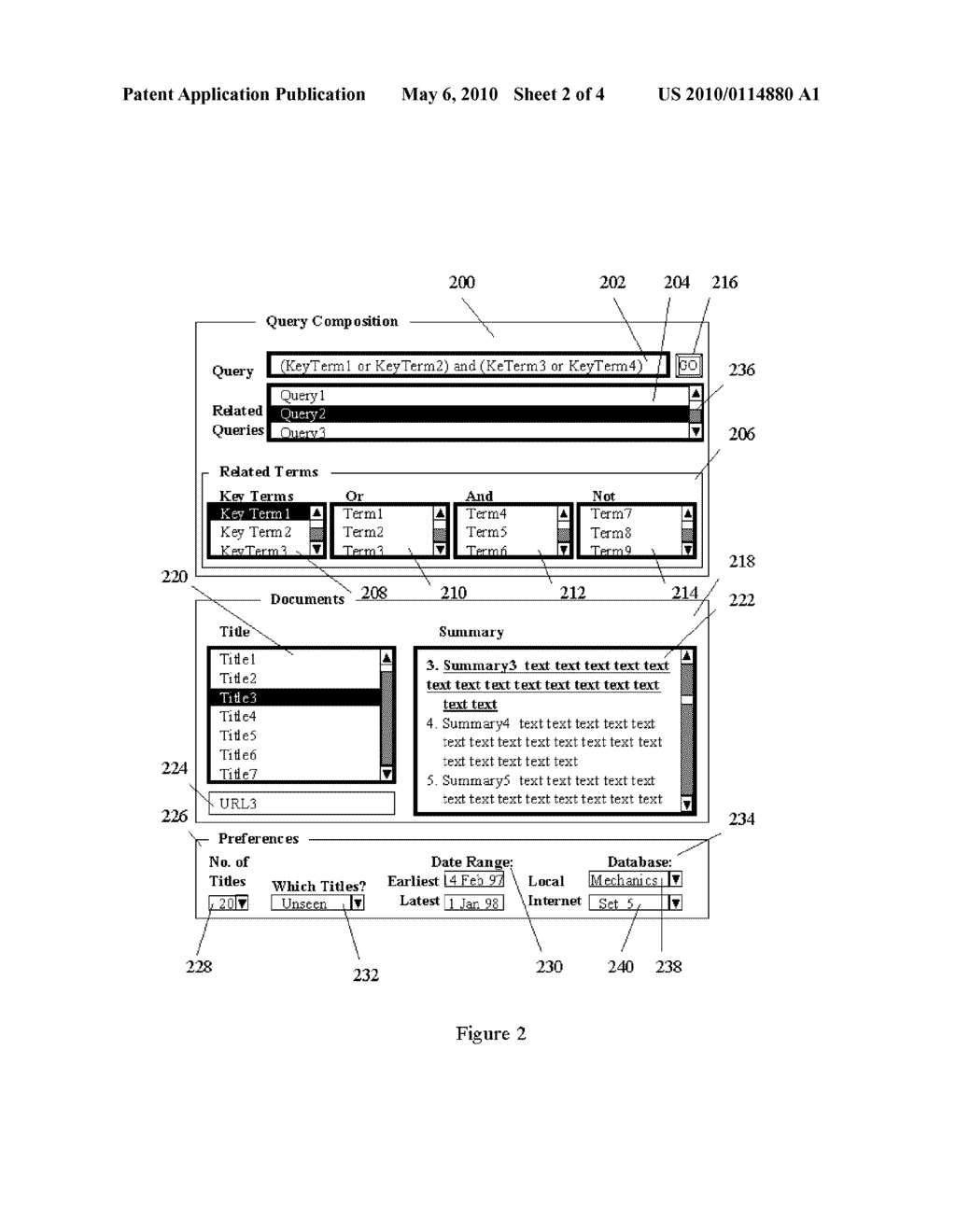 APPARATUS AND METHOD FOR SEARCH AND RETRIEVAL OF DOCUMENTS - diagram, schematic, and image 03