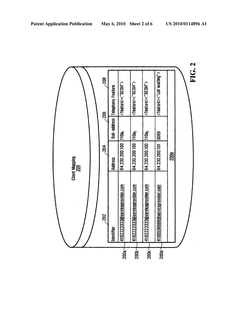 METHOD, SYSTEM AND APPARATUS FOR HANDLING A REQUEST FOR A MEDIA-OVER-PACKET COMMUNICATION SESSION - diagram, schematic, and image 03