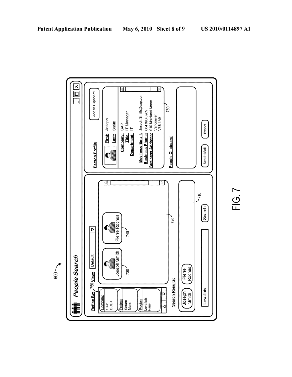 INDEXING AND SEARCHING A NETWORK OF MULTI-FACETED ENTITY DATA - diagram, schematic, and image 09