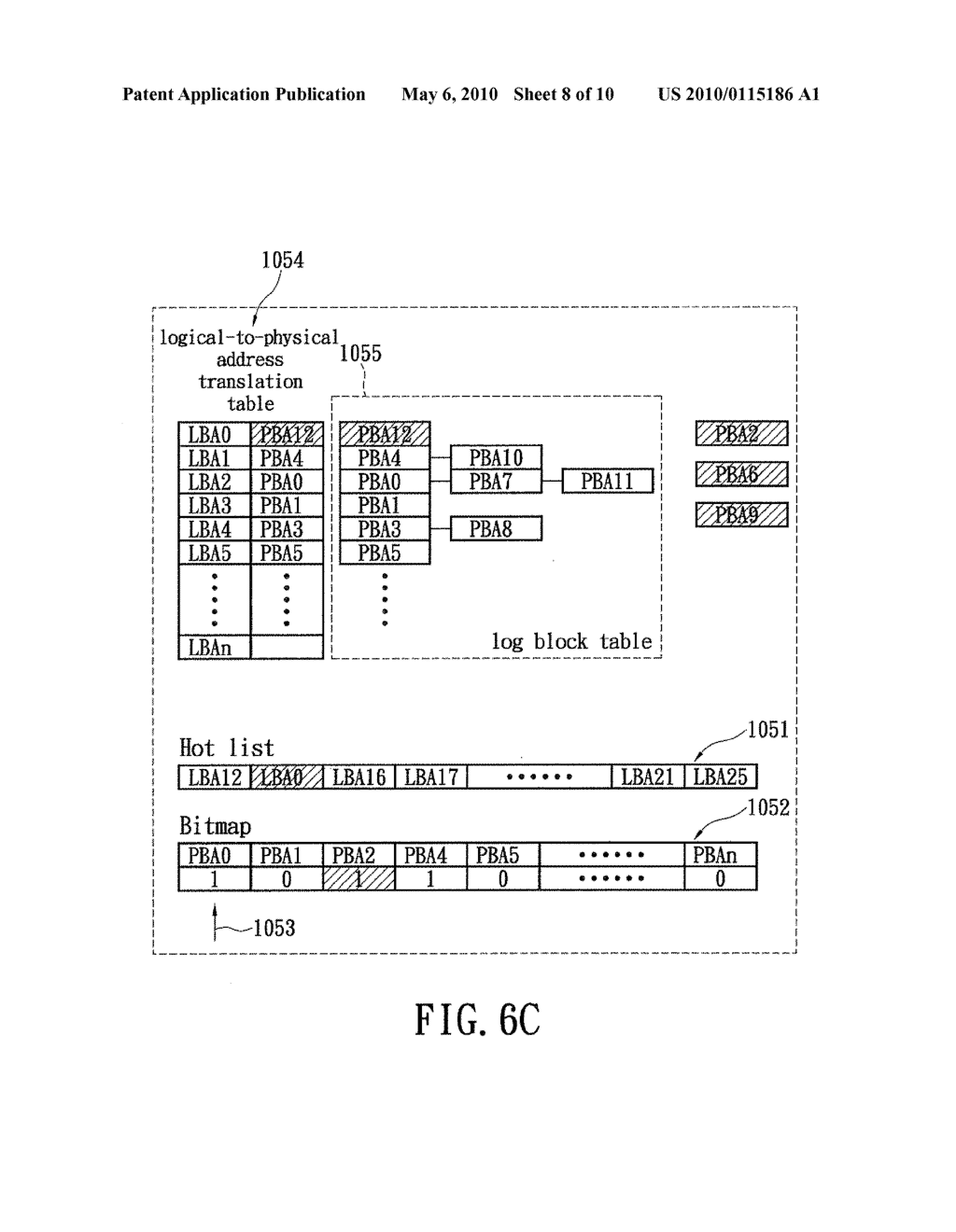 FLASH MEMORY DEVICE WITH WEAR-LEVELING MECHANISM AND CONTROLLING METHOD THEREOF - diagram, schematic, and image 09
