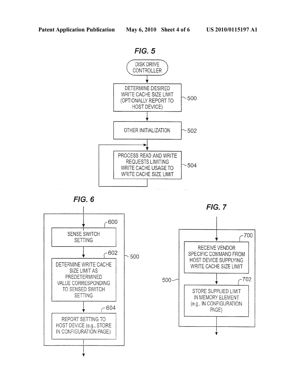 METHODS AND STRUCTURE FOR LIMITING STORAGE DEVICE WRITE CACHING - diagram, schematic, and image 05