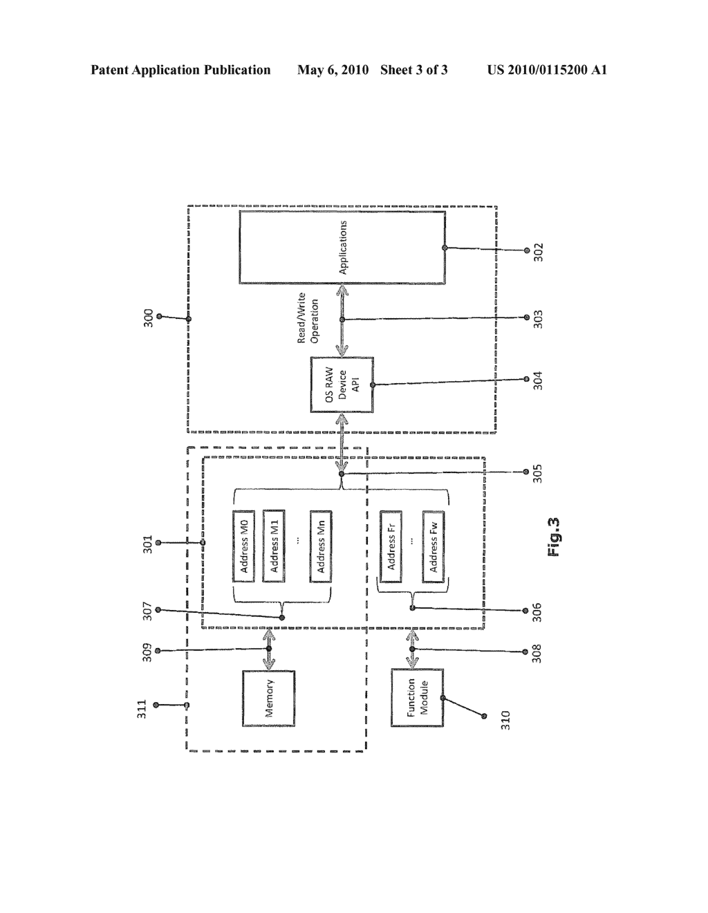 METHOD FOR COMMUNICATION WITH A MULTI-FUNCTION MEMORY CARD - diagram, schematic, and image 04