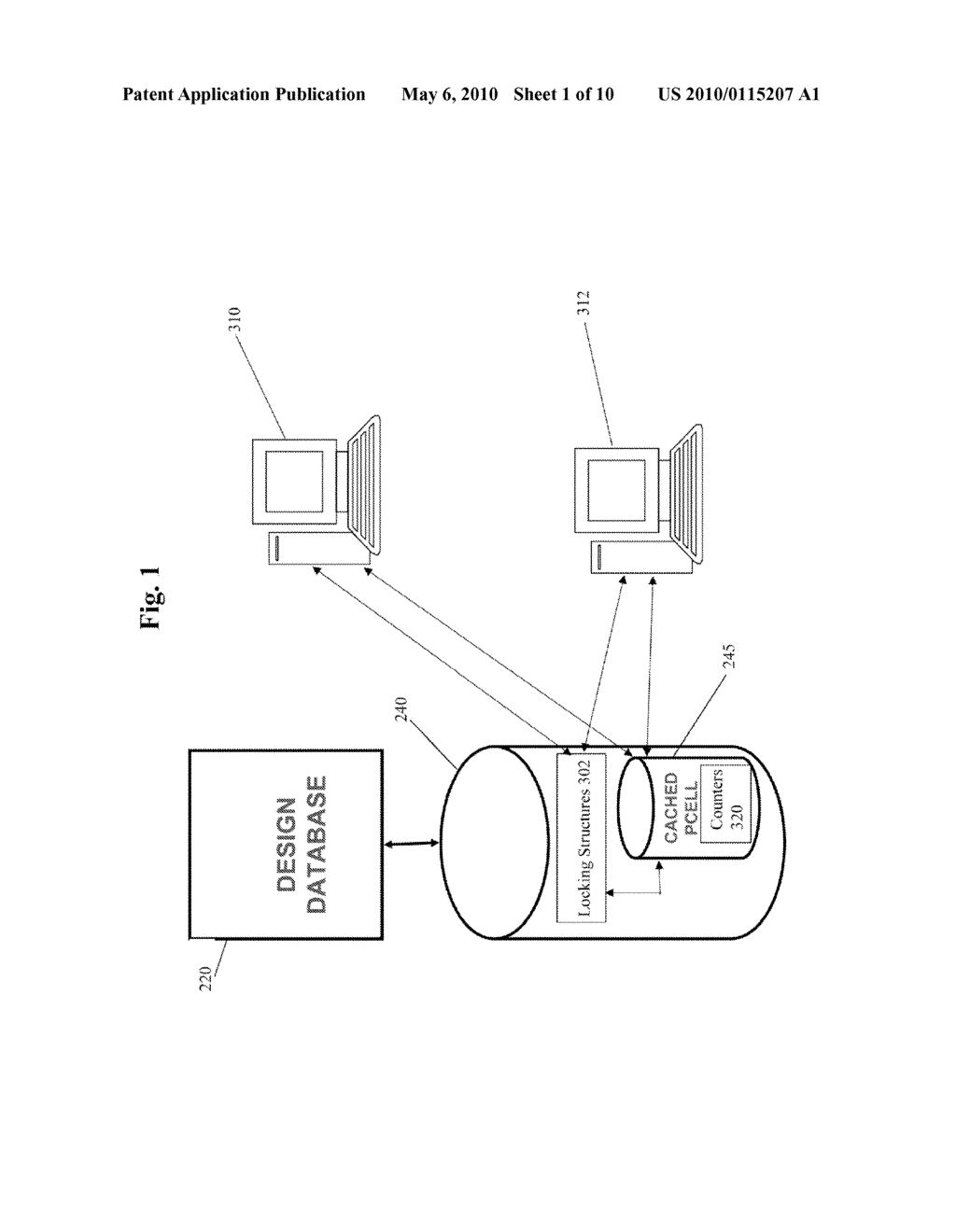 METHOD AND SYSTEM FOR IMPLEMENTING MULTIUSER CACHED PARAMETERIZED CELLS - diagram, schematic, and image 02