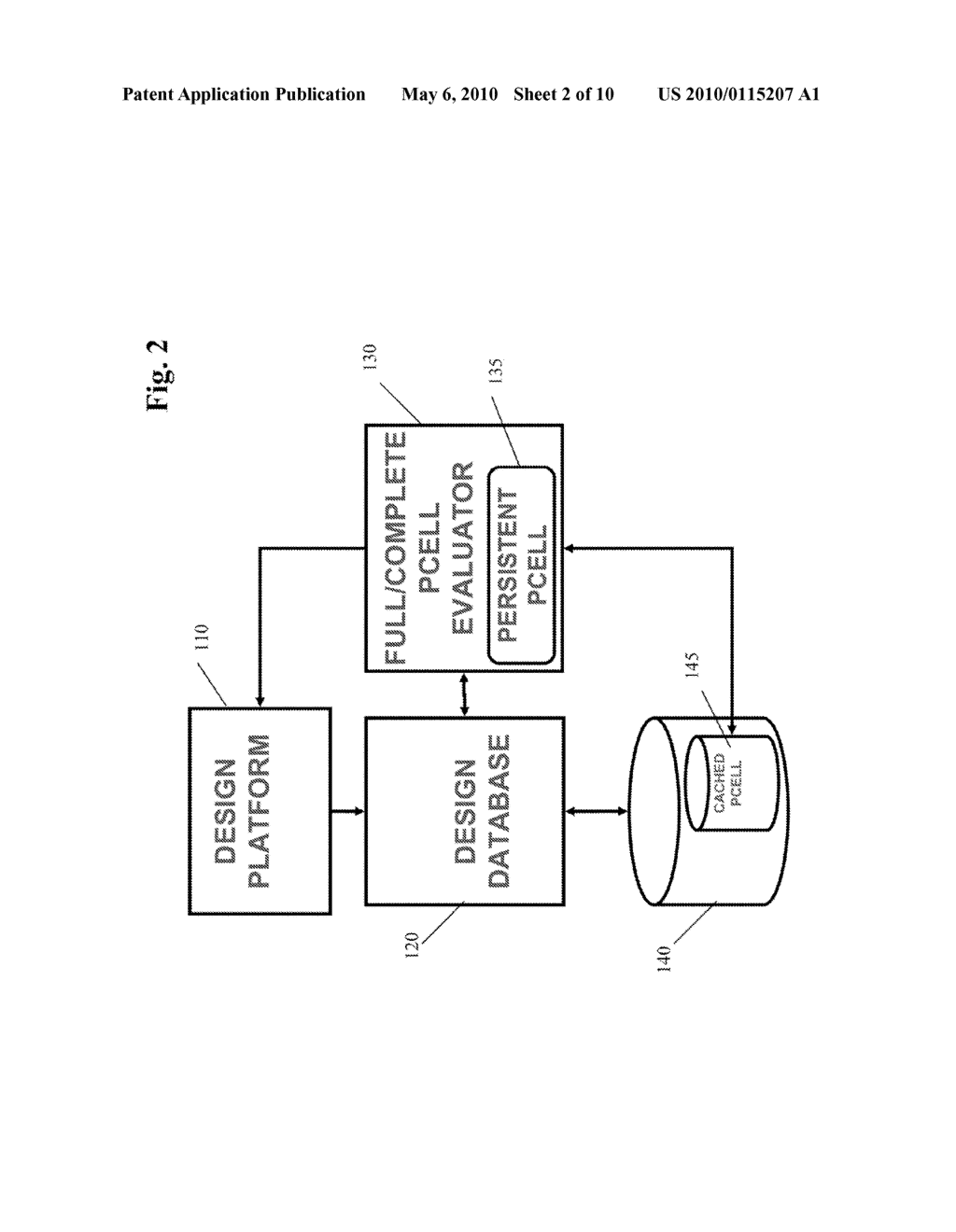 METHOD AND SYSTEM FOR IMPLEMENTING MULTIUSER CACHED PARAMETERIZED CELLS - diagram, schematic, and image 03